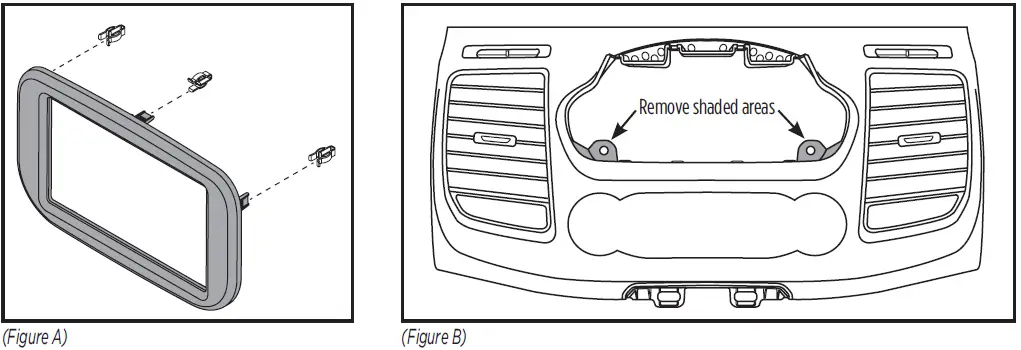 MeTra 107-FD1B Dash Kit DASH DISASSEMBLY 2