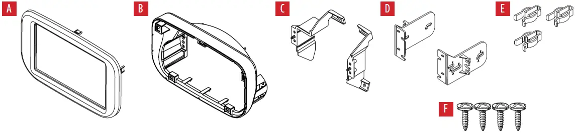 MeTra 107-FD1B Dash Kit component
