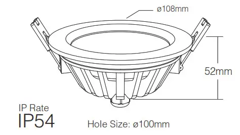 MIBOXER FUT060 RGB+CCT LED Downlight-6W RGB