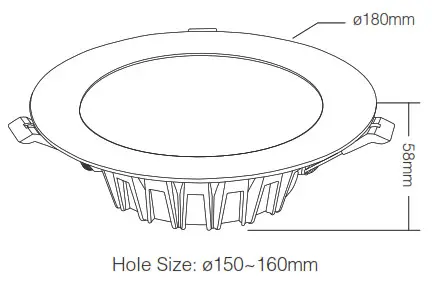 MIBOXER FUT060 RGB+CCT LED Downlight-FUT065