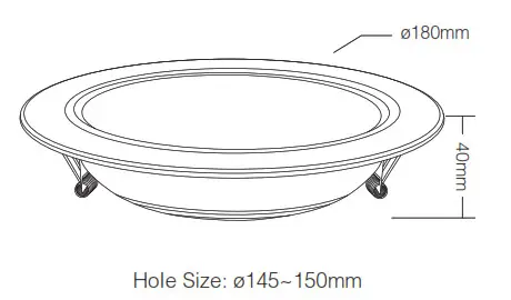 MIBOXER FUT060 RGB+CCT LED Downlight-FUT066
