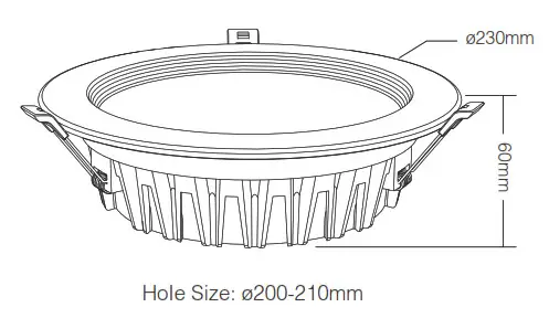 MIBOXER FUT060 RGB+CCT LED Downlight