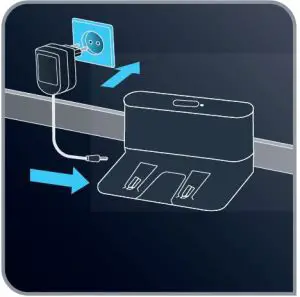 FIG 2 Plug in your docking station