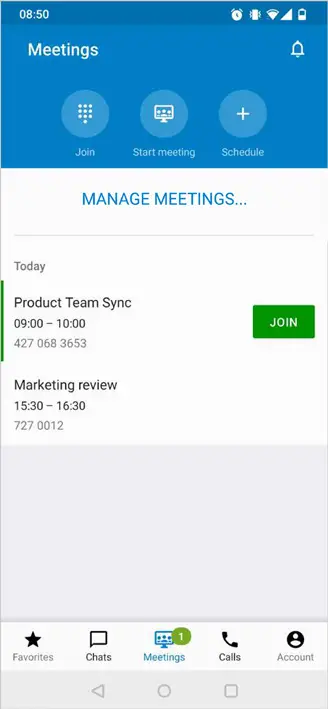StarLeaf Signing Knowledge Center App fig5