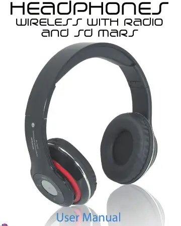 imperii Headphones Wireless with Radio and SD - headphone