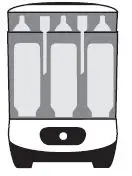 baby brezza BRZ0070 One Step Baby Sterilizer fig3