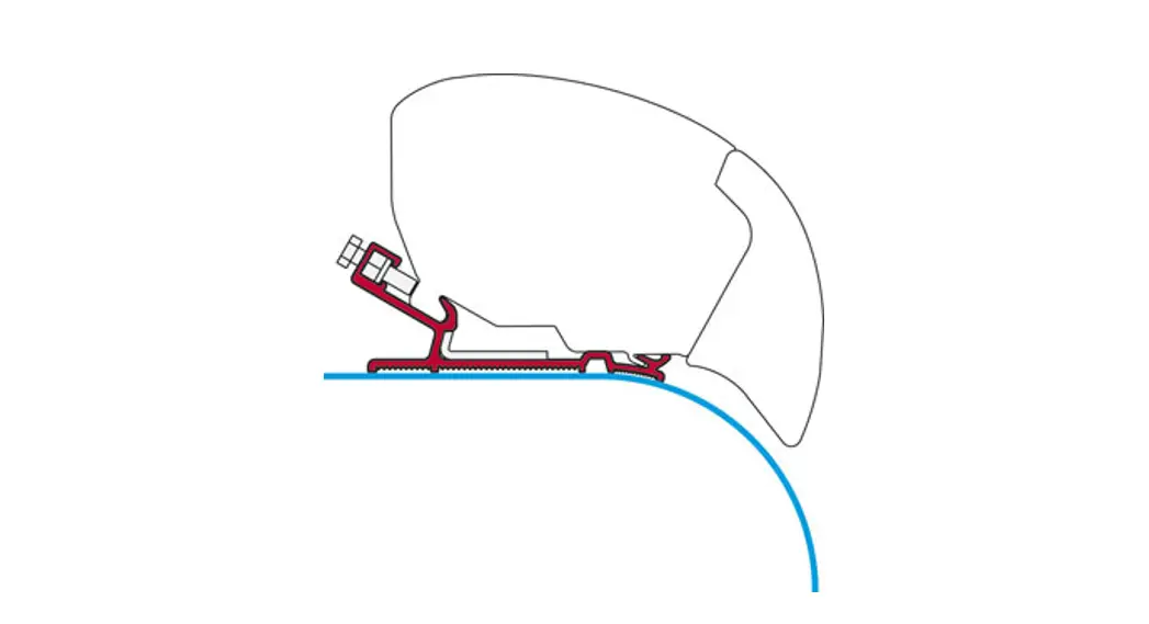 Fiamma 98655-932 Hymer 290cm Awning Adapter Installation Guide