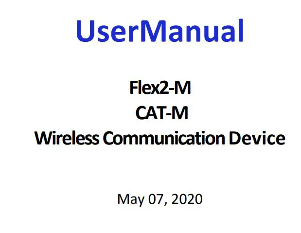 Spireon FLF3M GPS Tracker User Manual