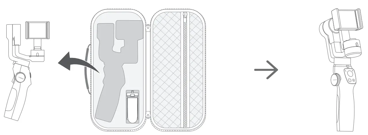 FUNSNAP CAPTURE 2S Handheld Gimbal Stabilizer - Prodcct overview 10