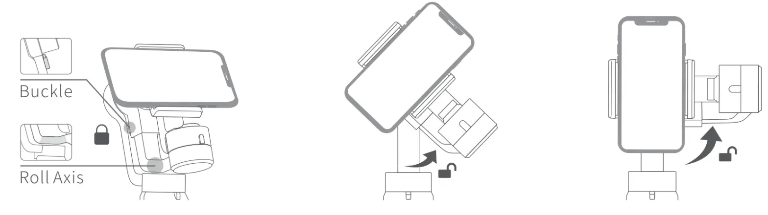 FUNSNAP CAPTURE 2S Handheld Gimbal Stabilizer - Prodcct overview 13
