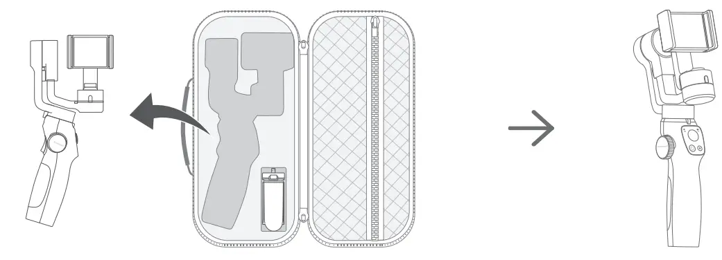 FUNSNAP CAPTURE 2S Handheld Gimbal Stabilizer - Prodcct overview 2