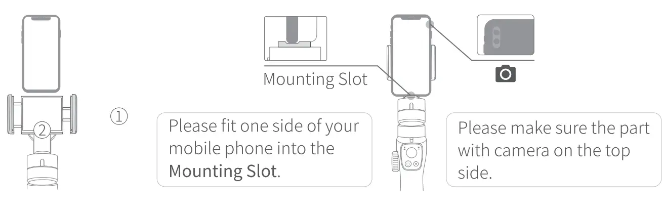 FUNSNAP CAPTURE 2S Handheld Gimbal Stabilizer - Prodcct overview 3