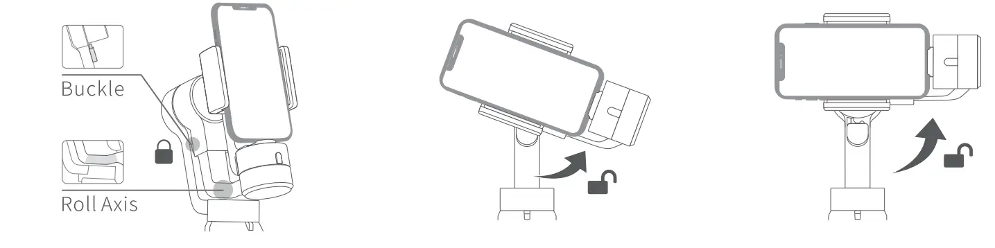 FUNSNAP CAPTURE 2S Handheld Gimbal Stabilizer - Prodcct overview 4