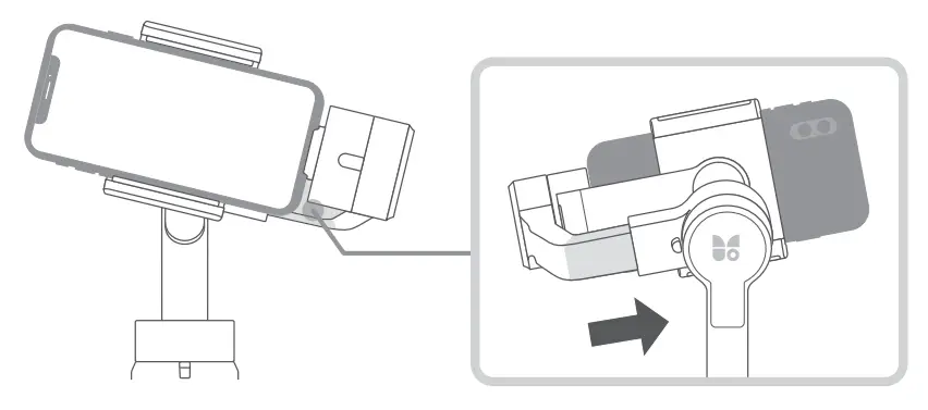 FUNSNAP CAPTURE 2S Handheld Gimbal Stabilizer - Prodcct overview 5