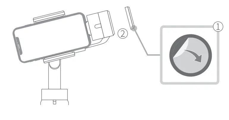 FUNSNAP CAPTURE 2S Handheld Gimbal Stabilizer - Prodcct overview 8