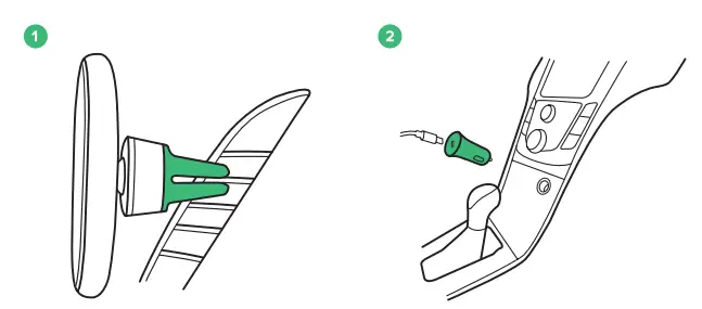 iottie MGSFIO101 Velox Magnetic Wireless Charging Air Vent Mount - PRODUCT