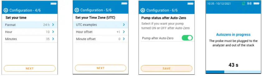 sauermann SI-CA 030 Combustion Gas Analyzer- First start-up 3