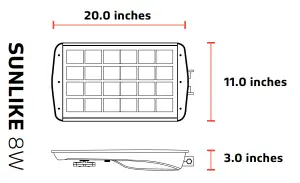 Soltech sunlike solar led lights
