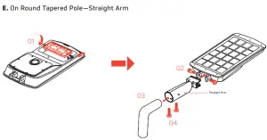Slip Fitter and Straight Arm