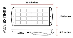 Soltech sunlike solar led lights