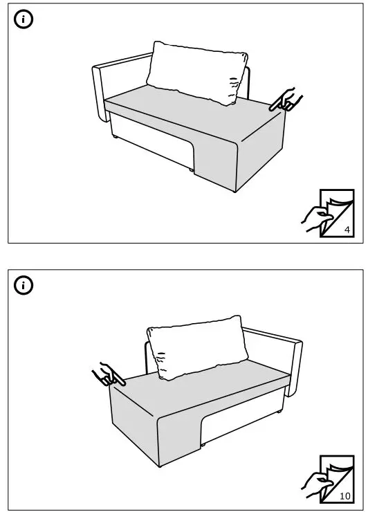 ALLSTA 2 Mestnyy Divan Krovat Sandsbru Seryy fig2
