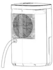 emerio DH 126050 1 Dehumidifier - Empty the water tank3