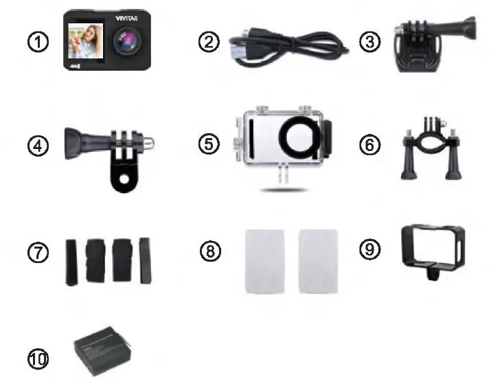 Transtyle Technology T48 4K Action Camera fig1