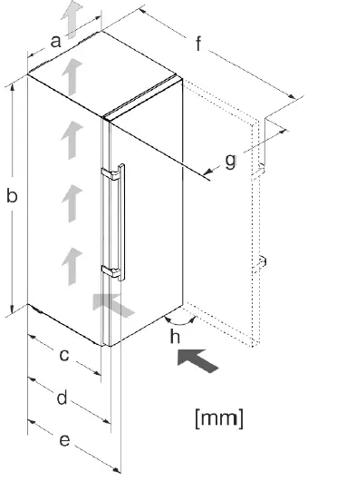 LIEBHERR 7088279-00 Full-Height Biofresh Fridge 2