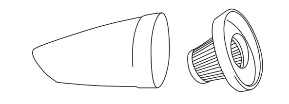 BLAUPUNKT TIF 40 Tire Inflator and Vacuum Cleaner - socket 5