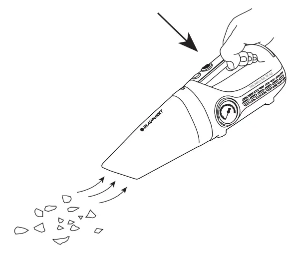 BLAUPUNKT TIF 40 Tire Inflator and Vacuum Cleaner - socket 6