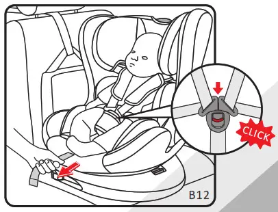 COZY N SAFE EST 230 360 Degree Rotating Car Seat - child seat group 11