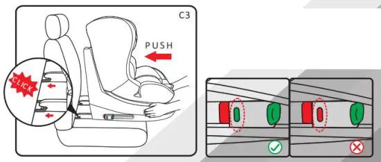 COZY N SAFE EST 230 360 Degree Rotating Car Seat - child seat group 17