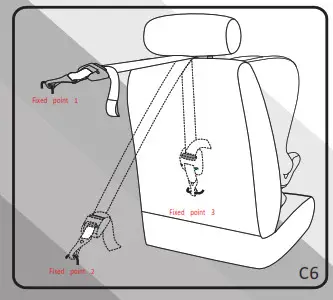COZY N SAFE EST 230 360 Degree Rotating Car Seat - child seat group 20