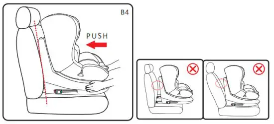 COZY N SAFE EST 230 360 Degree Rotating Car Seat - child seat group 4