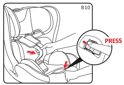 COZY N SAFE EST 230 360 Degree Rotating Car Seat - child seat group 9