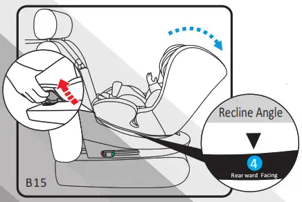 COZY N SAFE EST 230 360 Degree Rotating Car Seat - child seat group14