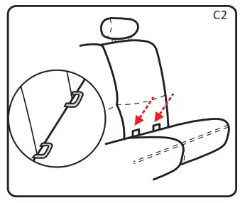 COZY N SAFE EST 230 360 Degree Rotating Car Seat - child seat group16