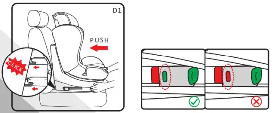 COZY N SAFE EST 230 360 Degree Rotating Car Seat - child seat group26