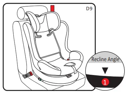 COZY N SAFE EST 230 360 Degree Rotating Car Seat - child seat group35