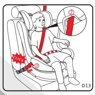 COZY N SAFE EST 230 360 Degree Rotating Car Seat - child seat group38