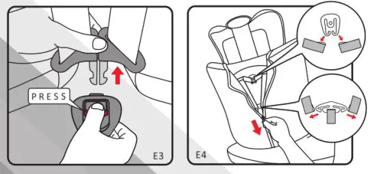COZY N SAFE EST 230 360 Degree Rotating Car Seat - child seat group43