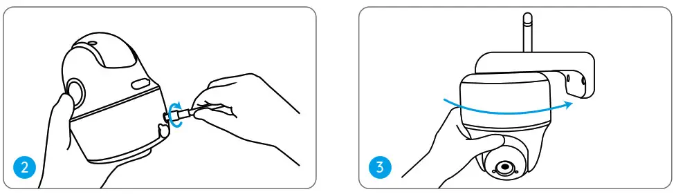 reolink 12345207 Argus PT WiFi Camera- Mount 2