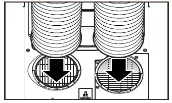 Whynter ARC-147WF 14000 BTU Dual Hose Portable Air Conditioner with HEPA fig 8