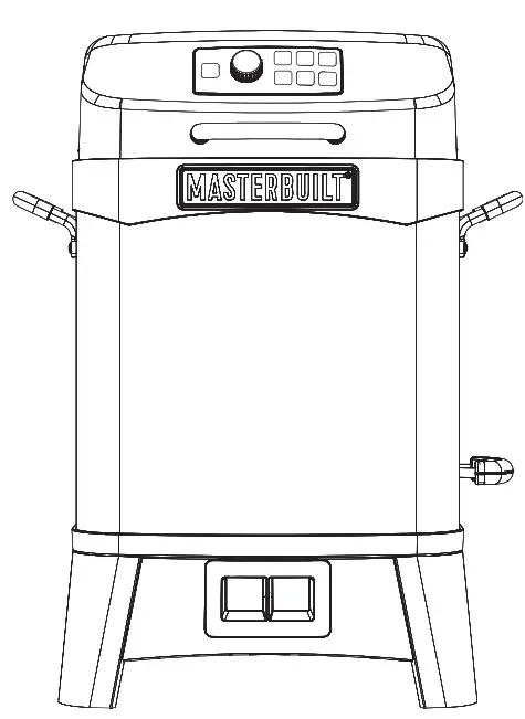 MASTERBUILT MB20013020 20 Quart 6-in-1 Outdoor Air Fryer
