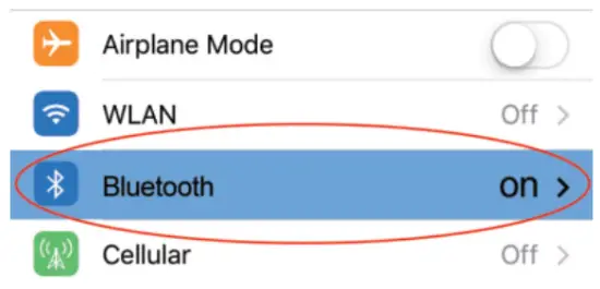 Bluetooth Connection Steps