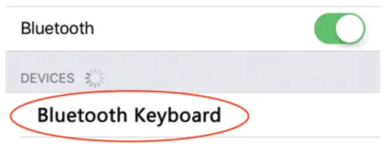 Bluetooth Connection Steps
