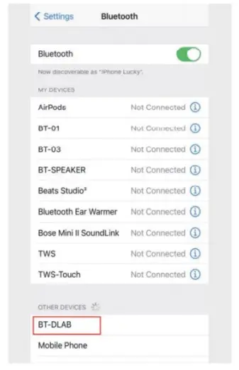 Lavince LAH001 Sleep Headphones Headband - Devices Name