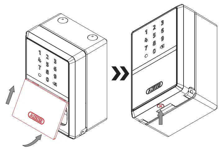 ABUS 787 Smart BT Key Garage - screw