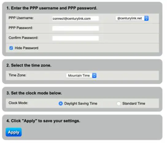 C4000BG CenturyLink Bonded Line DSL Router - password provided