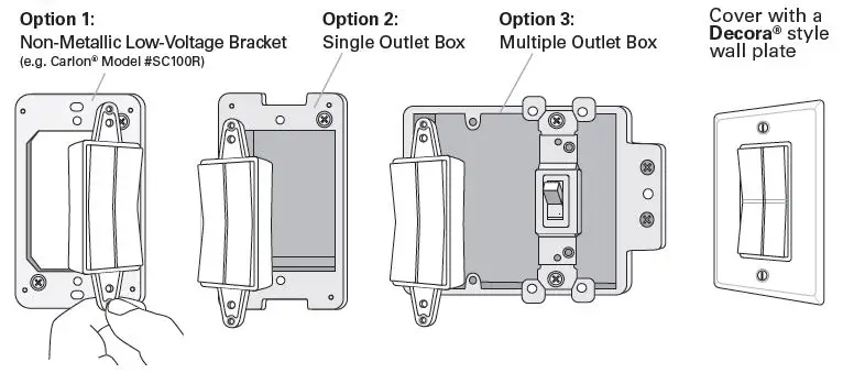 REV-A-SHELF L-WLD-RGB-WH-1 Wall- Controllers -FIG 3